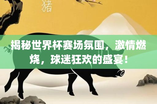 揭秘世界杯赛场氛围，激情燃烧，球迷狂欢的盛宴！眉山市正发家政服务有限公司