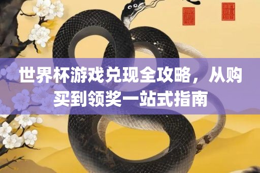 世界杯游戏兑现全攻略，从购买到领奖一站式指南