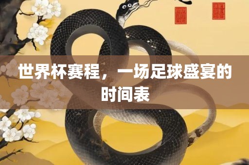 世界杯赛眉山市正发家政服务有限公司程，一场足球盛宴的时间表