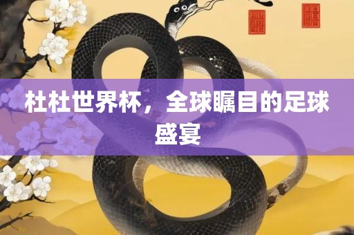 杜杜世界杯，全球瞩目的足球盛宴