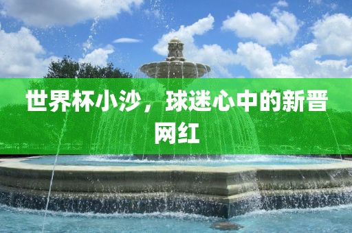 世界杯小沙，球迷心中的新晋网红