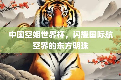 中国空姐世界杯，闪耀国际航空界的东方明珠