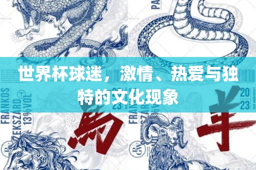 世界杯球迷，激情、热爱与独特的文化现象